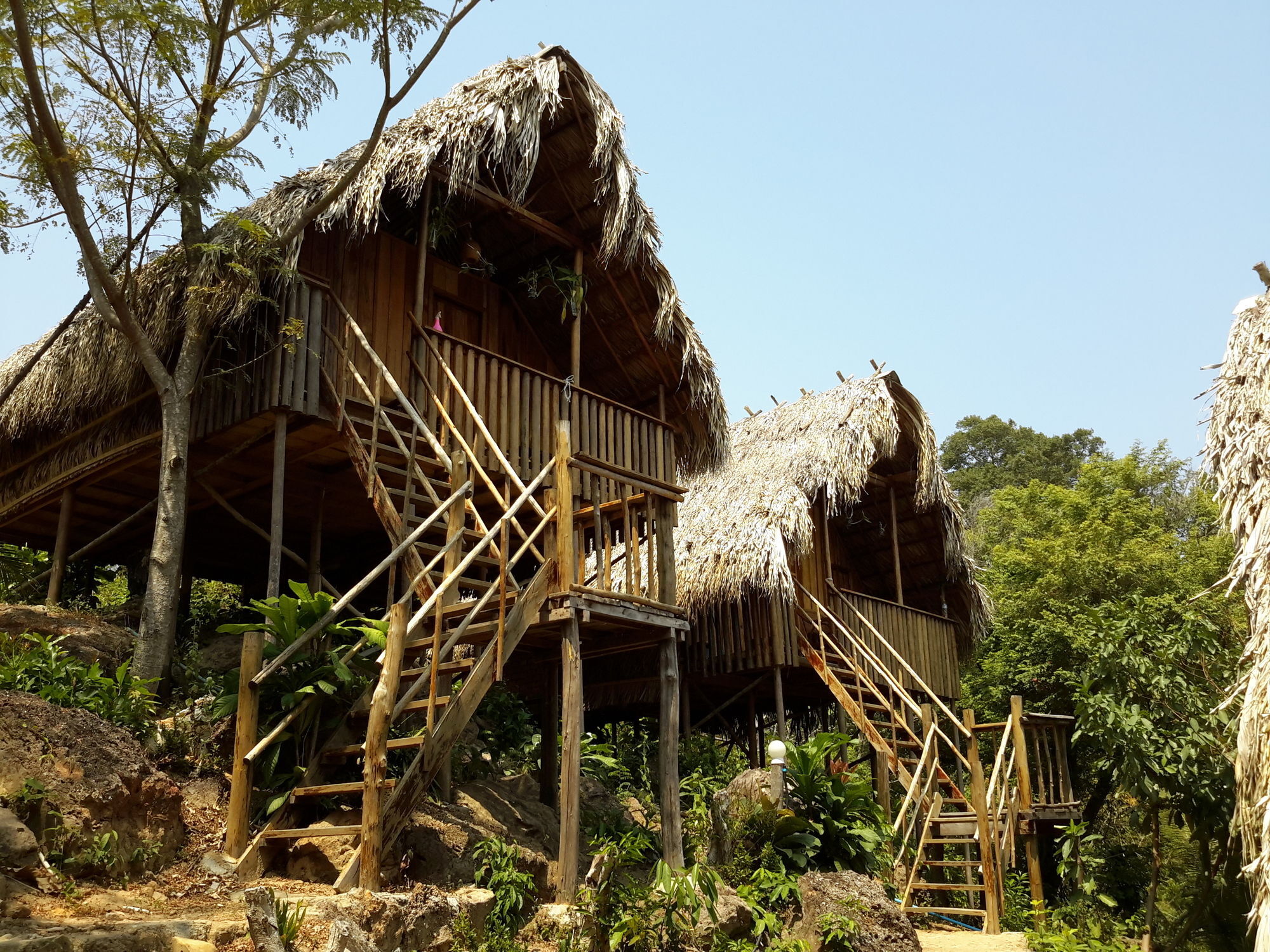 Island Palace Bungalows Resort Kaoh Touch Exteriör bild